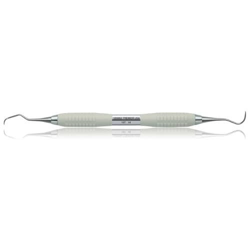 Premier Big Easy Sickle Scaler #137, Cushion-Grip Handle, 7/16" Diameter, 23g, Single Instrument thumbnail 2