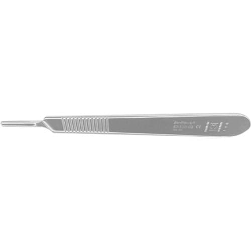 Hu-Friedy Scalpel Handle No. 3, Bard-Parker Style with Metric Ruler, Stainless Steel, 1 Each, 10-130-03 thumbnail 7