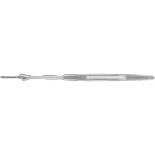 Hu-Friedy Scalpel Handle #7 Long Flat, Stainless Steel, 10-130-07 thumbnail 4
