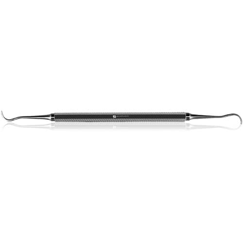 J&J Instruments Sickle Scaler #H6/H7, Double End, Standard Octagonal Handle, Stainless Steel, 11-067 thumbnail 2