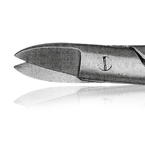 Crown Scissors, 4.5" Straight, Smooth Blades, Stainless Steel, J&J Instruments, 12-010 thumbnail 2