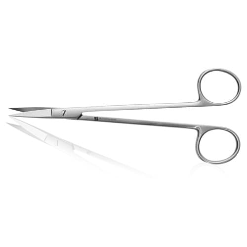 J&J Instruments Kelly Surgical Scissors, 6.25" Straight, Smooth, Stainless Steel, 12-215 thumbnail 4