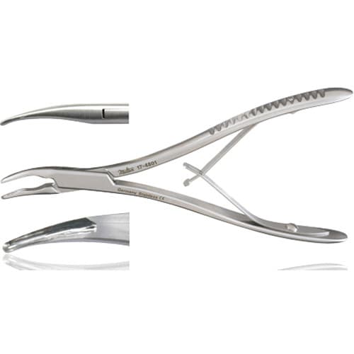 Miltex Friedman Microsurgery Rongeur, 5-5/8" (142mm), Curved, 1.3mm Wide Jaws, 17-4801 thumbnail 3