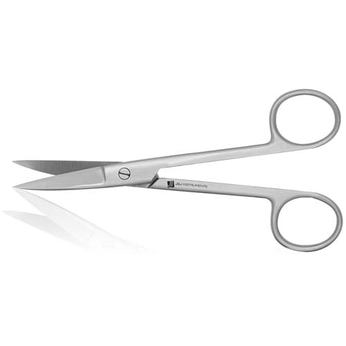 J&J Instruments Operating Scissors, 5.5" Curved, Stainless Steel, 22-1155 thumbnail 2