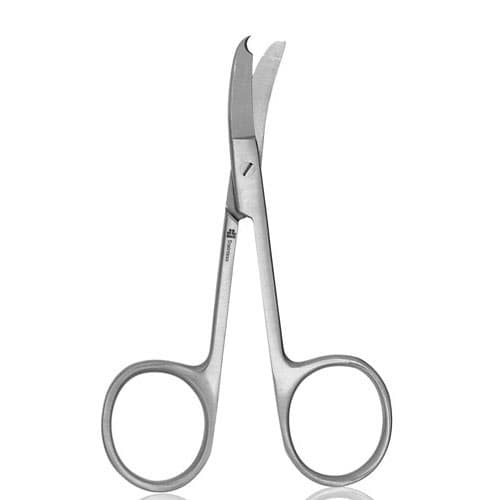 J&J Instruments Shortbent Stitch Scissors, 3.5" Curved, 23-3030 thumbnail 2