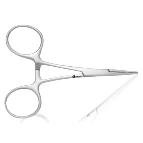 J&J Instruments Mosquito Forceps, 3.5" Straight, 24-1010 thumbnail 2