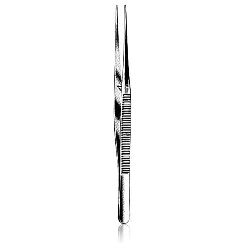 US Elite Semkin Serrated Tissue & Dressing Forceps, 5", #31322 - US Elite - Tissue & Dressing Forceps - Image 1