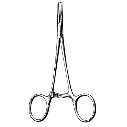 US Elite Hemostatic Forceps Mosquito, 5" Curved, 1x2 Teeth, 32652 - US Elite - Hemostatic Forceps - Image 1