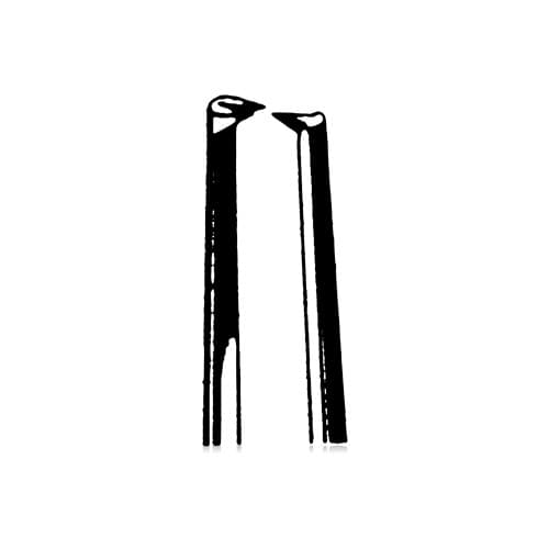 J&J Instruments Tissue Forceps, 5", 1x2 Teeth, 35-1250 thumbnail 2