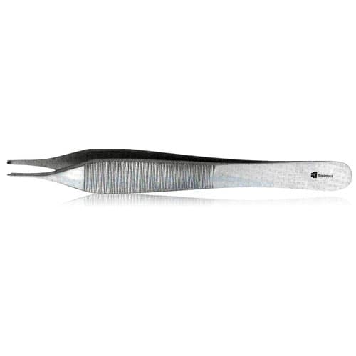 J&J Instruments Adson Dressing Forceps, Serrated, 4.75" (4-3/4"), 35-5010 thumbnail 7