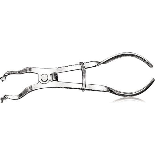US Elite Rubber Dam Clamp Forceps, 1 Each - US Elite - Rubber Dam Clamp Forceps & Punch - Image 1