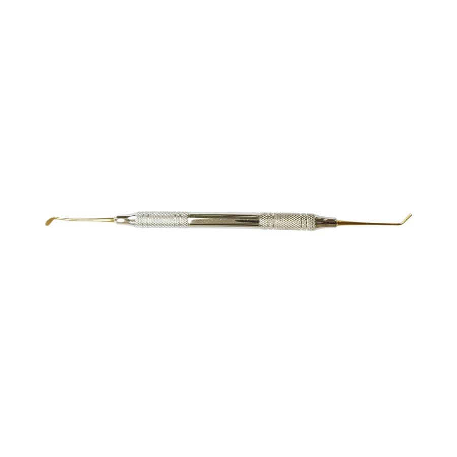 US Elite Plastic Filling Instrument PF-3, Titanium Nitride Gold, 46018-G - US Elite - Plastic Filling Instruments Titanium Nitride - Image 1