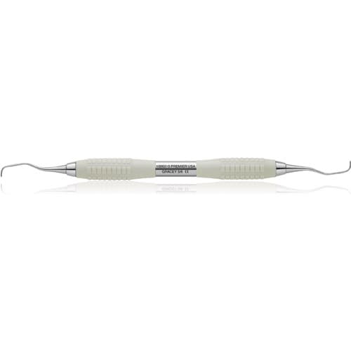 Premier Big Easy Ultralite Gracey Curette 5/6, Double-Ended, Purple, Silicone Round Handle, #05605 thumbnail 5