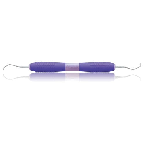 Premier Big Easy Ultralite Gracey Curette 13/14, Double End, Purple Silicone Handle, #05613 thumbnail 5