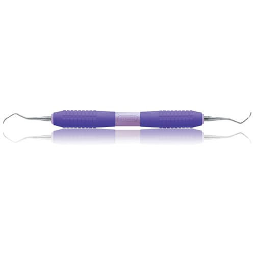 Premier Big Easy Ultralite Barnhart 5/6 Double-Ended Curette, Purple, #05643 thumbnail 4