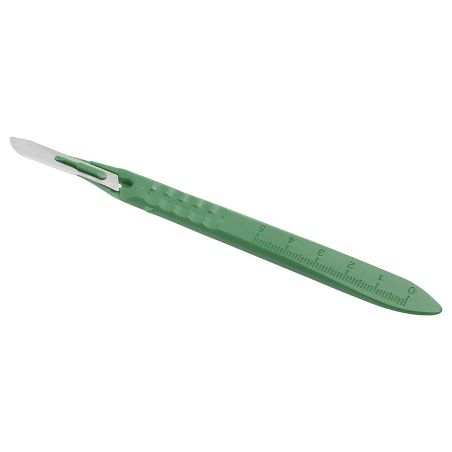 Technocut #10 Sterile Disposable Scalpel, Stainless Steel, 10/Box, 6008T-10 thumbnail 8