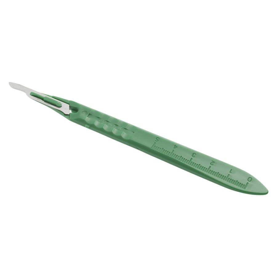 Myco Medical Technocut Sterile Disposable Scalpel, #15 Blade, Swiss Stainless Steel, 10/Box, 6008T-15 thumbnail 13