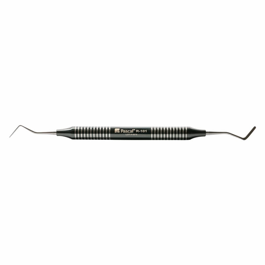 Pascal Retrax R-101 Semi-Round Non-Serrated Cord Packing Instrument, Black Titanium Nitride Coated Handle, 26-101 thumbnail 12