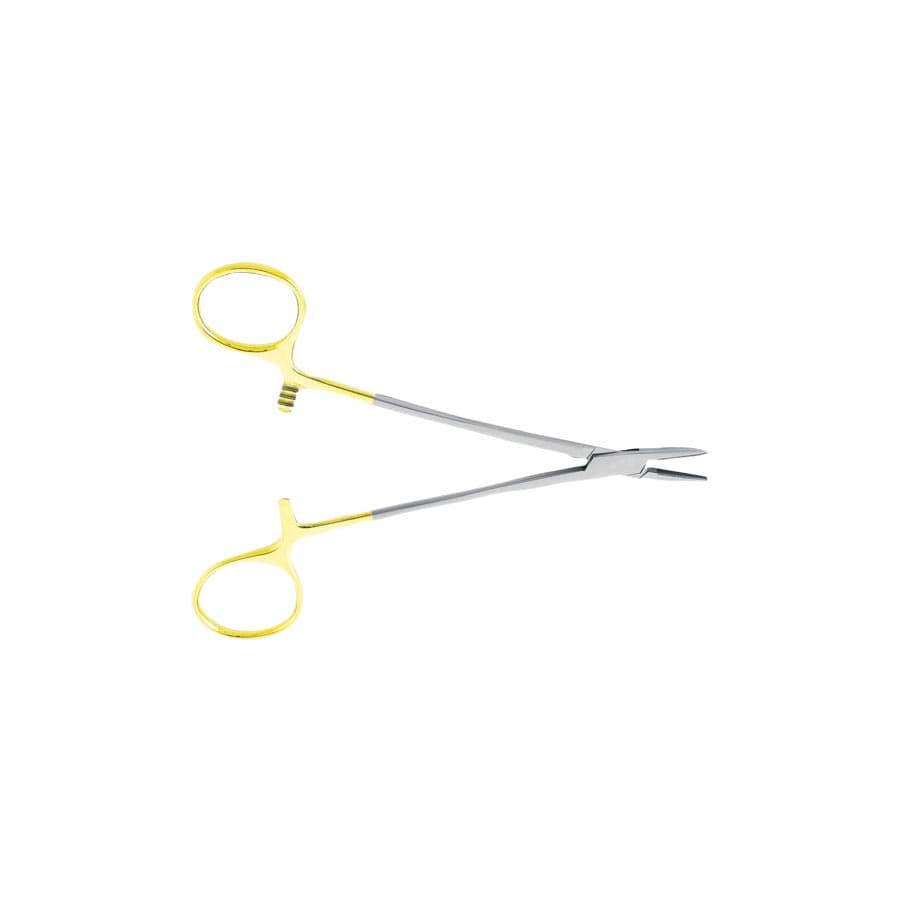 J&J Instruments Mayo-Hegar Needle Holder, Carbide, 5.5" (5 1/2"), Gator Grip, 65-6300 thumbnail 2