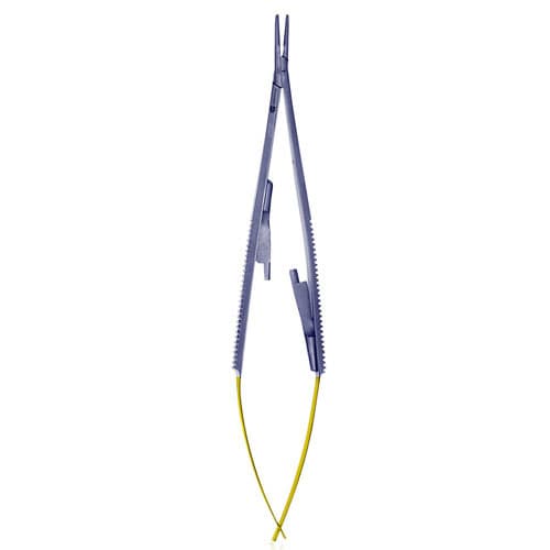 J&J Instruments Castroviejo Needle Holder, Carbide, 5.75" (5 3/4"), 65-7850 thumbnail 2