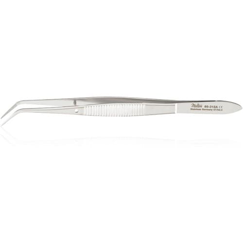 Miltex College Cotton and Dressing Pliers, 312A Perry, Angled, Serrated Tips, 66-312A thumbnail 5