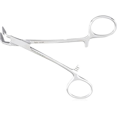 Miltex Peet 45 Degree Angle Silver Point Locking Forceps, 66-660 thumbnail 2