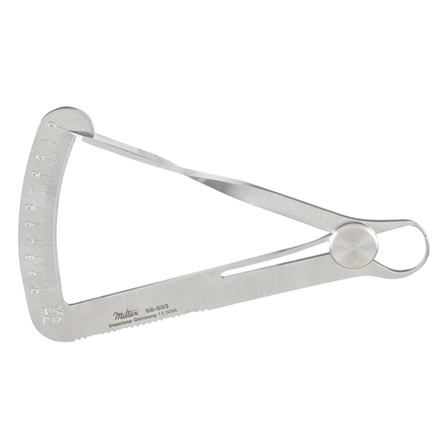 Integra Miltex Crown Gauge, Stainless Steel, 2-Sided Scale, 68-693 thumbnail 4