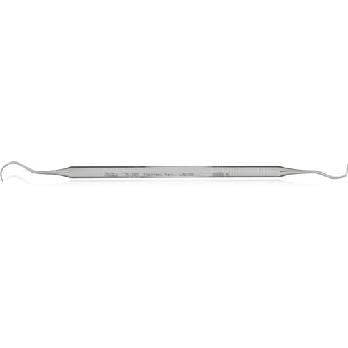 Miltex U15/30 Double-Ended Towner-Jacquette Scaler, Octagonal Handle, Stainless Steel, 70-120 thumbnail 3