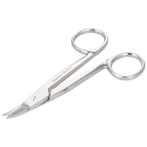 3M (Solventum) Deluxe Curved Crown Scissors, Smooth Blade, Stainless Steel, 1/Pk, 801202 thumbnail 6
