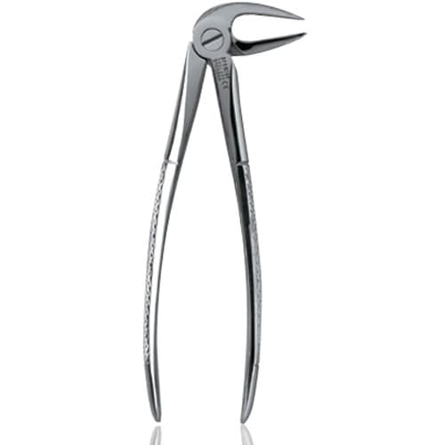 Premier Dental Products Lower Root Grip Extracting Forceps, Mandibular, Stainless Steel, Large Adult, LRG thumbnail 4