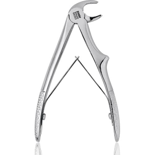 Premier Dental Products Extracting Forceps #C3 Pedodontic, Mandibular, Roots, Child Size, Stainless Steel, Each thumbnail 3