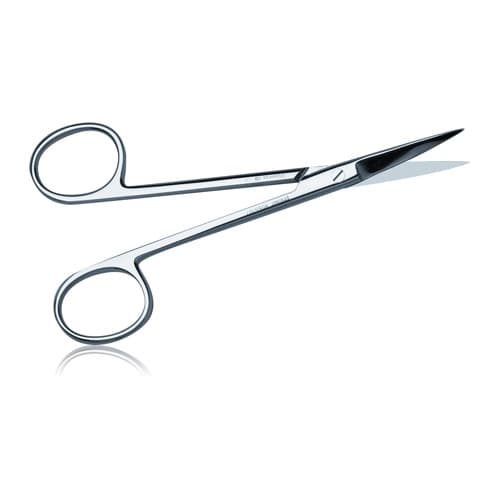 Premier Dental Gum 2 Curved Tissue Scissors, Straight Handle, Smooth Blade, Single thumbnail 3
