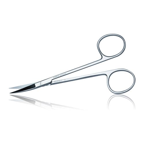 Premier Iris Scissors, Curved/Delicate, 4-1/2" (11.4 cm), Stainless Steel, 1/Pk, 9085204 thumbnail 6