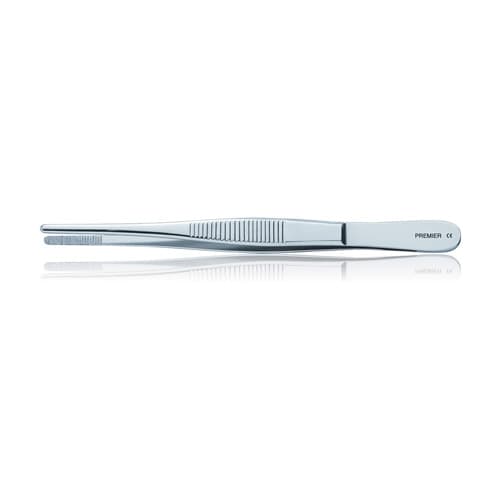 Premier Dressing Forceps, 5-1/2" (14.0 cm), Serrated, Stainless Steel, Single thumbnail 4