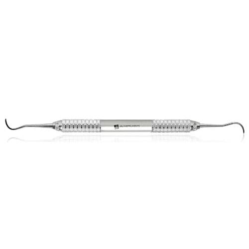 J&J Instruments Silk Sickle Scaler S6/S7, Double End, Stainless Steel, 9.5 mm Handle, 95-067 thumbnail 3