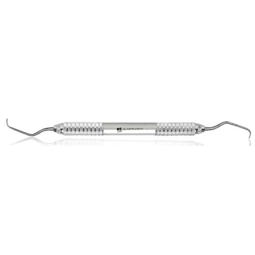 J&J Instruments Silk™ Gracey Curette #5/6, Double End, Stainless Steel, 9.5mm Handle, 95-656 thumbnail 3