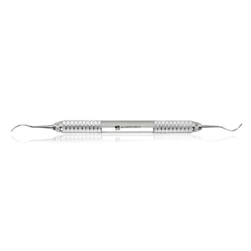 J&J Instruments Silk McCall Curette 17S/18S, Double End, 9.5mm Handle, 95-753 thumbnail 3