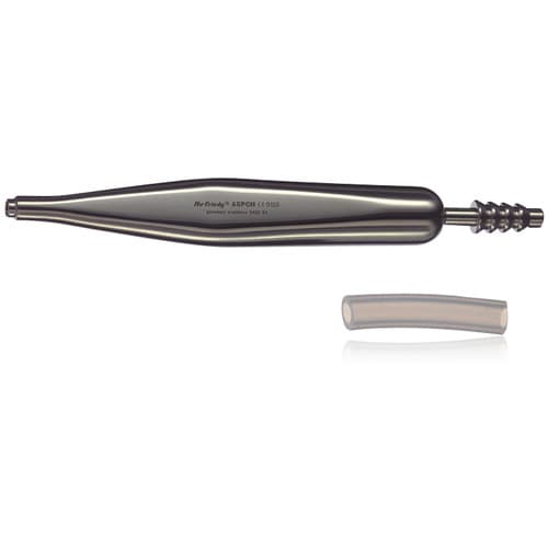 Hu-Friedy Coupland Aspirator Handle, 9-1/2", Stainless Steel, ASPCH thumbnail 4