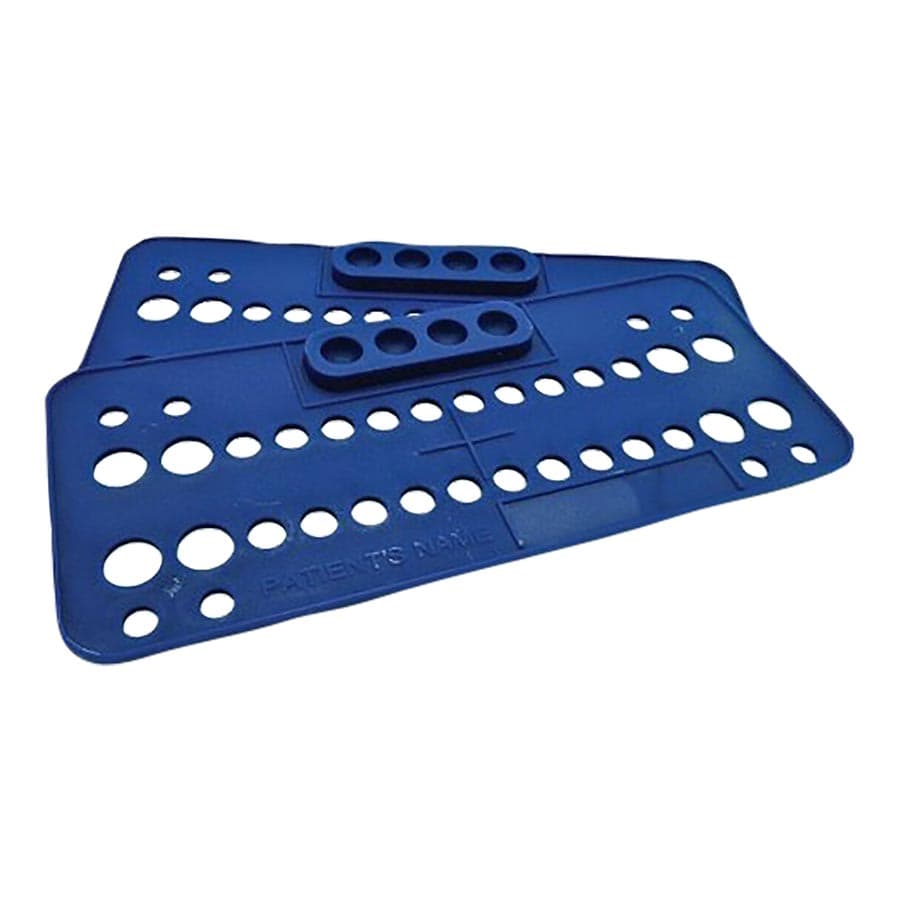 Plasdent Ortho Bracket Trays, Disposable, Dark Blue, 25/Box, BT2003-2X thumbnail 3