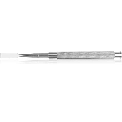 Hu-Friedy #9 Chandler Bone Chisel, Single End, 7.1mm Bi-Bevel, #524 Round Handle, Stainless Steel thumbnail 3