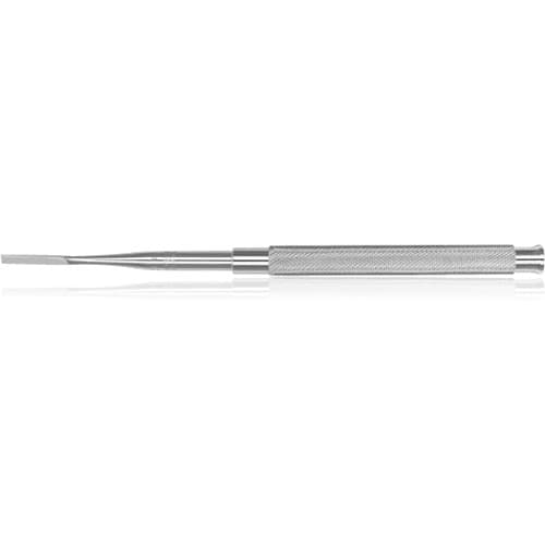 Hu-Friedy #1 Gardner Bone Chisel, 3mm, Single Bevel, Single End, #524 Round Handle, Stainless Steel thumbnail 3