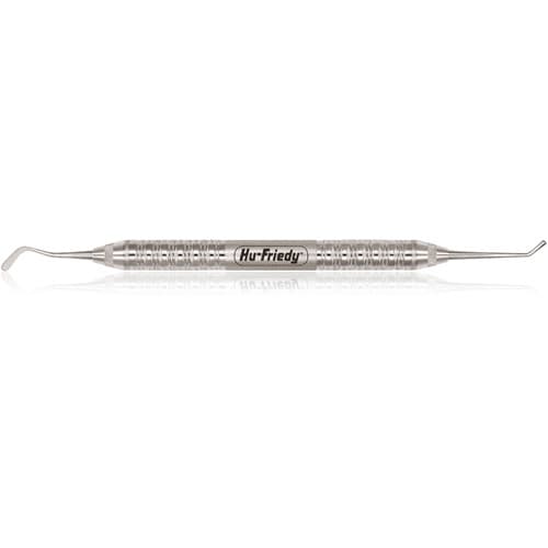 Hu-Friedy Goldstein Flexi-Thin Composite Instrument #2, Double End, #6 Satin Steel Handle, CIGFT26 thumbnail 5