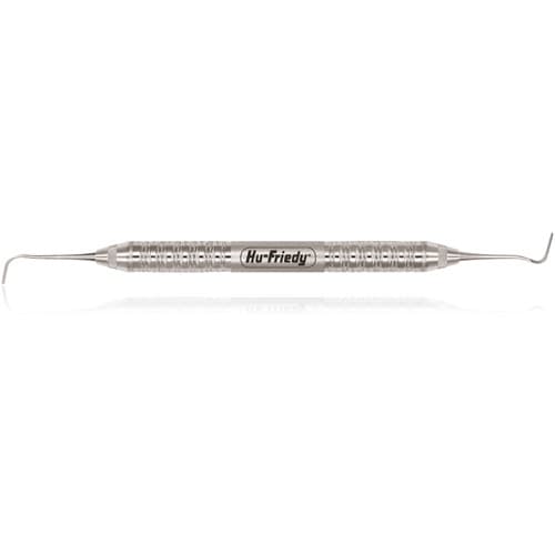 Hu-Friedy Composite Instrument Mini 4 Goldstein Flexi-Thin #6 Satin Steel, Double End, CIGFTMIN46 thumbnail 4