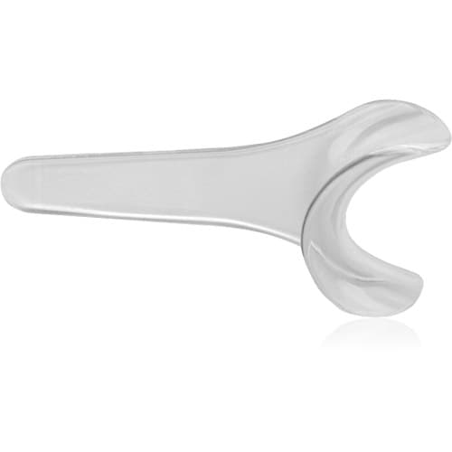 Hu-Friedy Clear Plastic Child Size Lip and Cheek Retractor with Long Handle thumbnail 2