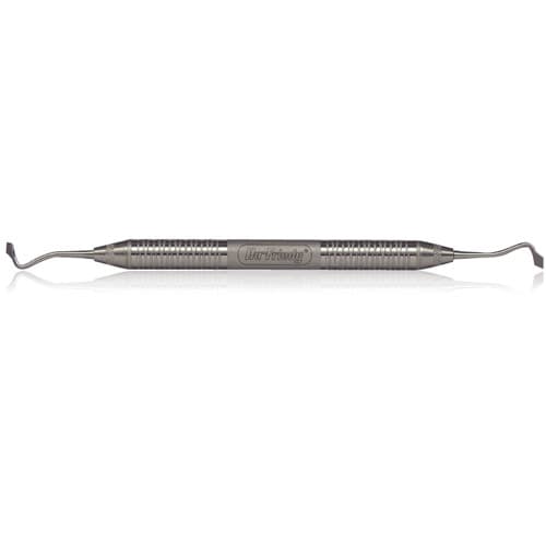 Hu-Friedy Frahm Double-Ended Carver, 2/3, #6 Satin Steel, CVFR2/36 thumbnail 2