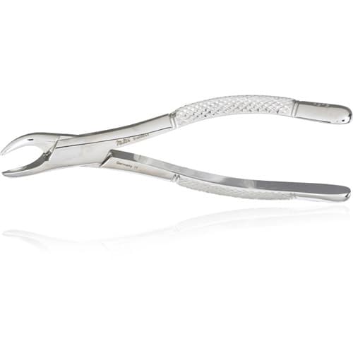 Miltex #151S Lower Incisor, Bicuspid and Root Extracting Forceps, Universal, 4-1/2", Stainless Steel, DEF151S thumbnail 4