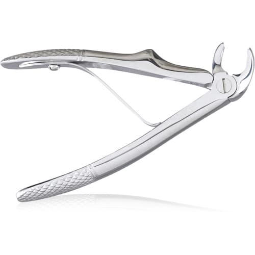 Miltex Pedodontic Extracting Forceps B, Lower Root Universal Mini, English Pattern, 4.5", DEFB thumbnail 5