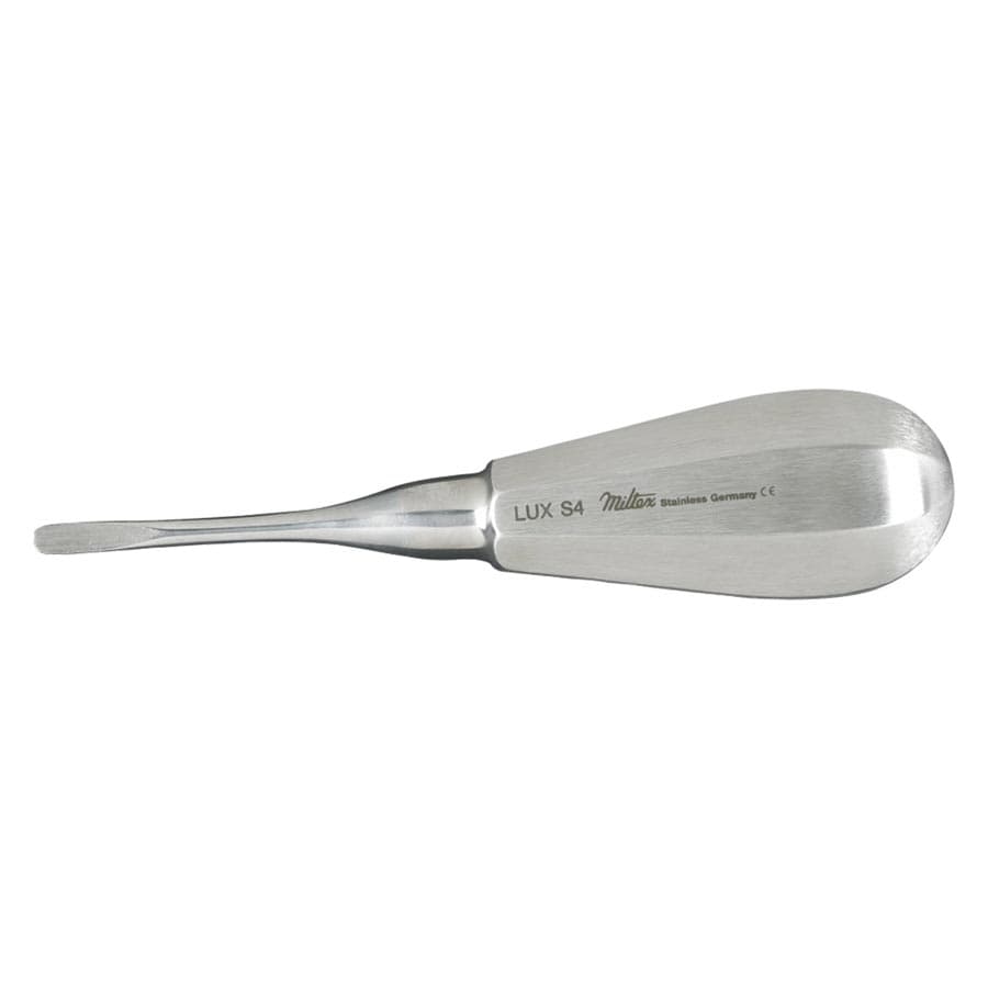Miltex Luxating Elevator, Straight Tip 4mm, Single Instrument, DELLUXS4 thumbnail 4