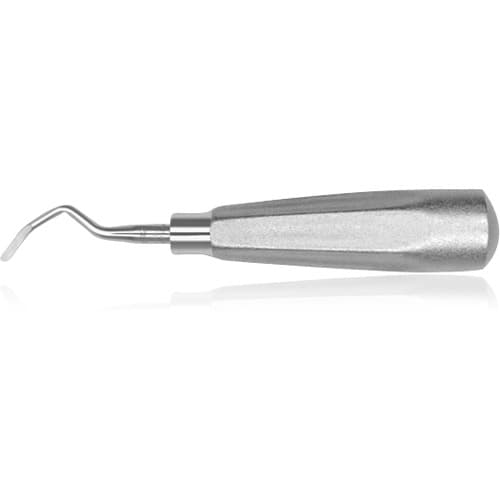 Hu-Friedy #72 Miller Apexo Surgical Elevator, #510 Large Tapered Hexagonal Handle, Single End, Stainless Steel, E72 thumbnail 3