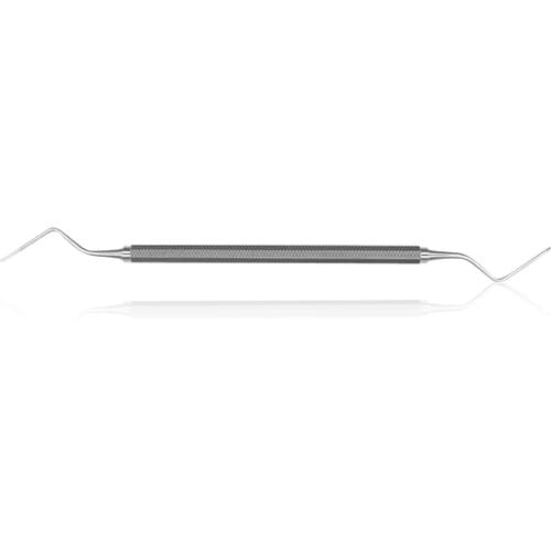 Hu-Friedy #11 Davis Root Tip Pick, Double-End, #2 Octagonal Handle, Stainless Steel, Each thumbnail 4